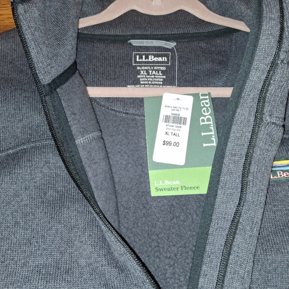LL Bean Men's Sweater Fleece  - Picture 1 of 4